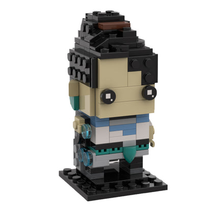 sage brickheadz building set | valorant | moc-121076 - 2