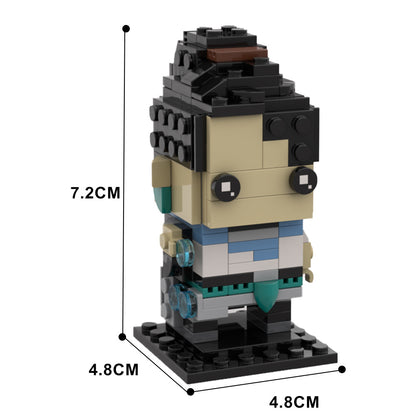 sage brickheadz building set | valorant | moc-121076 - 4
