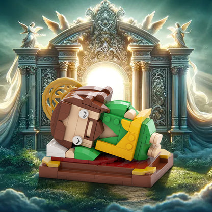 saint joseph brickheadz building set | lego compatible - 2