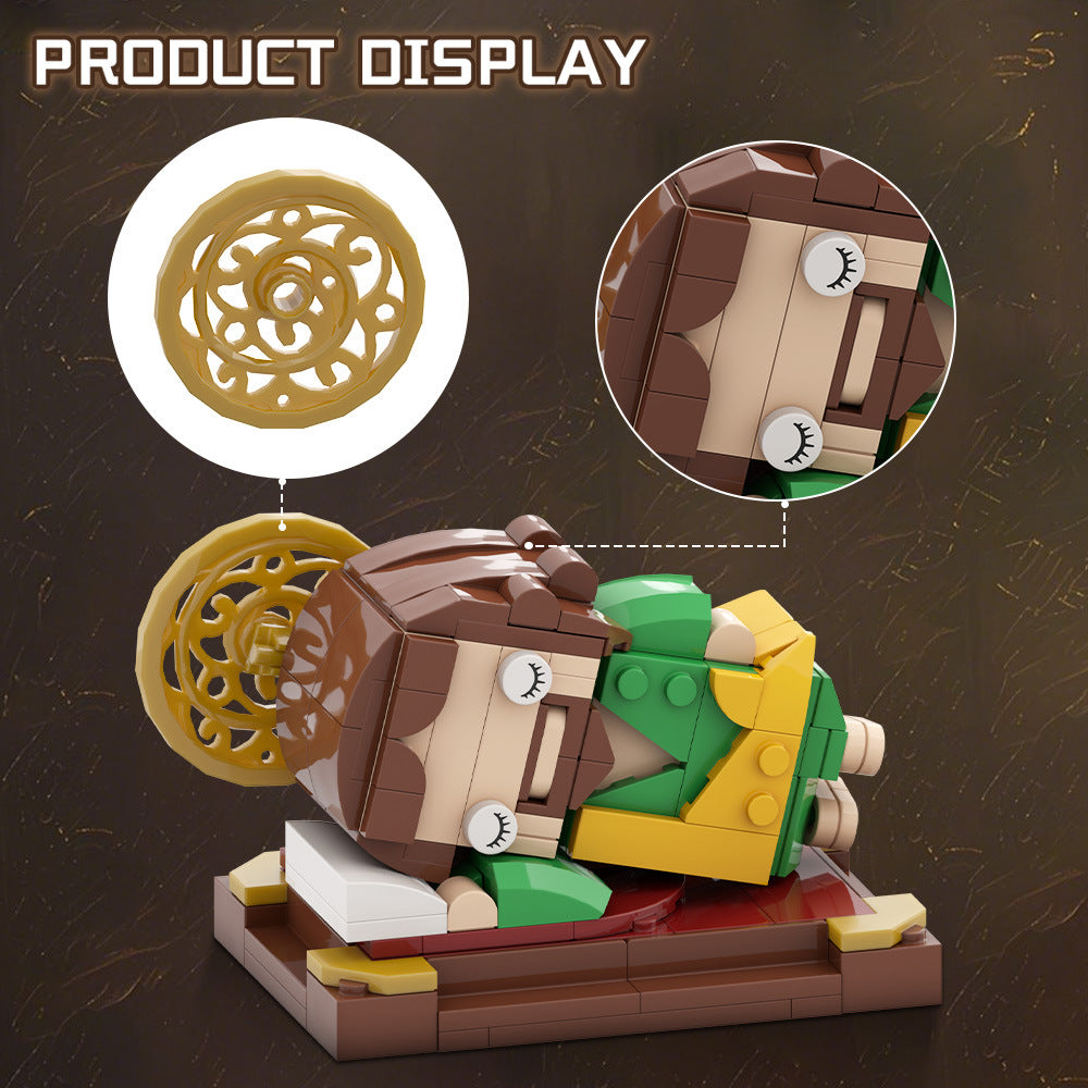 saint joseph brickheadz building set | lego compatible - 3