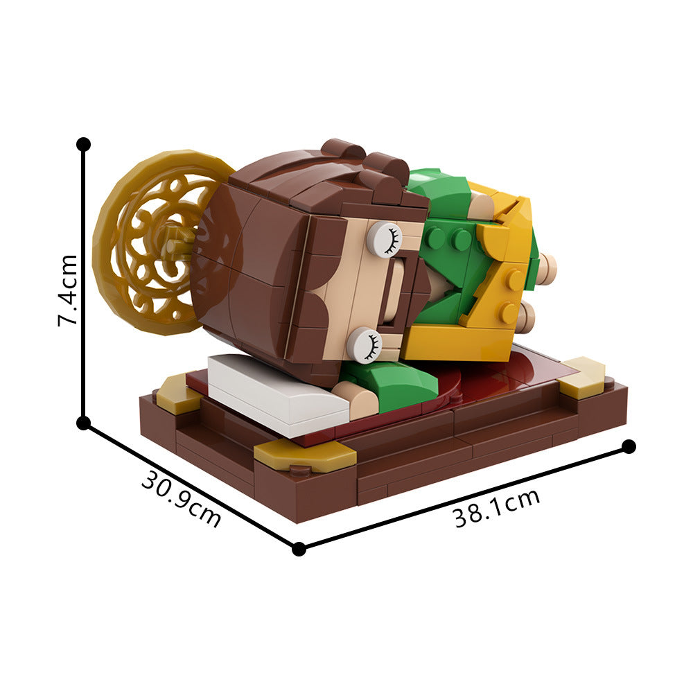 saint joseph brickheadz building set | lego compatible - 4