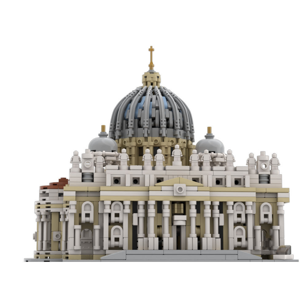 saint peter's basilica building set | 1:800 | moc-205664 - 4
