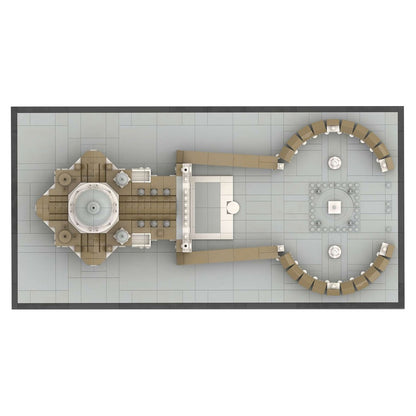 saint peter's basilica building set | lego compatible - 3