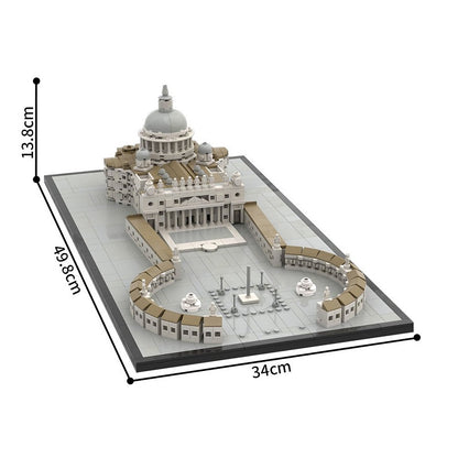 Saint Peter's Basilica MOC Building Kit | Historic Architecture Model - 9