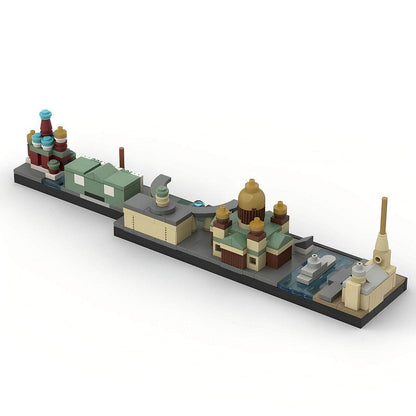 Saint Petersburg Skyline MOC Architecture Building Kit - 4