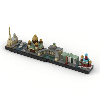Saint Petersburg Skyline MOC Architecture Building Kit - 6