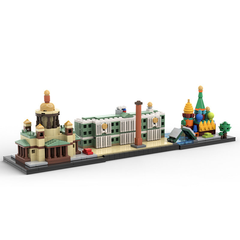 Saint Petersburg Skylines Building Kits | LEGO-Compatible MOC - 2