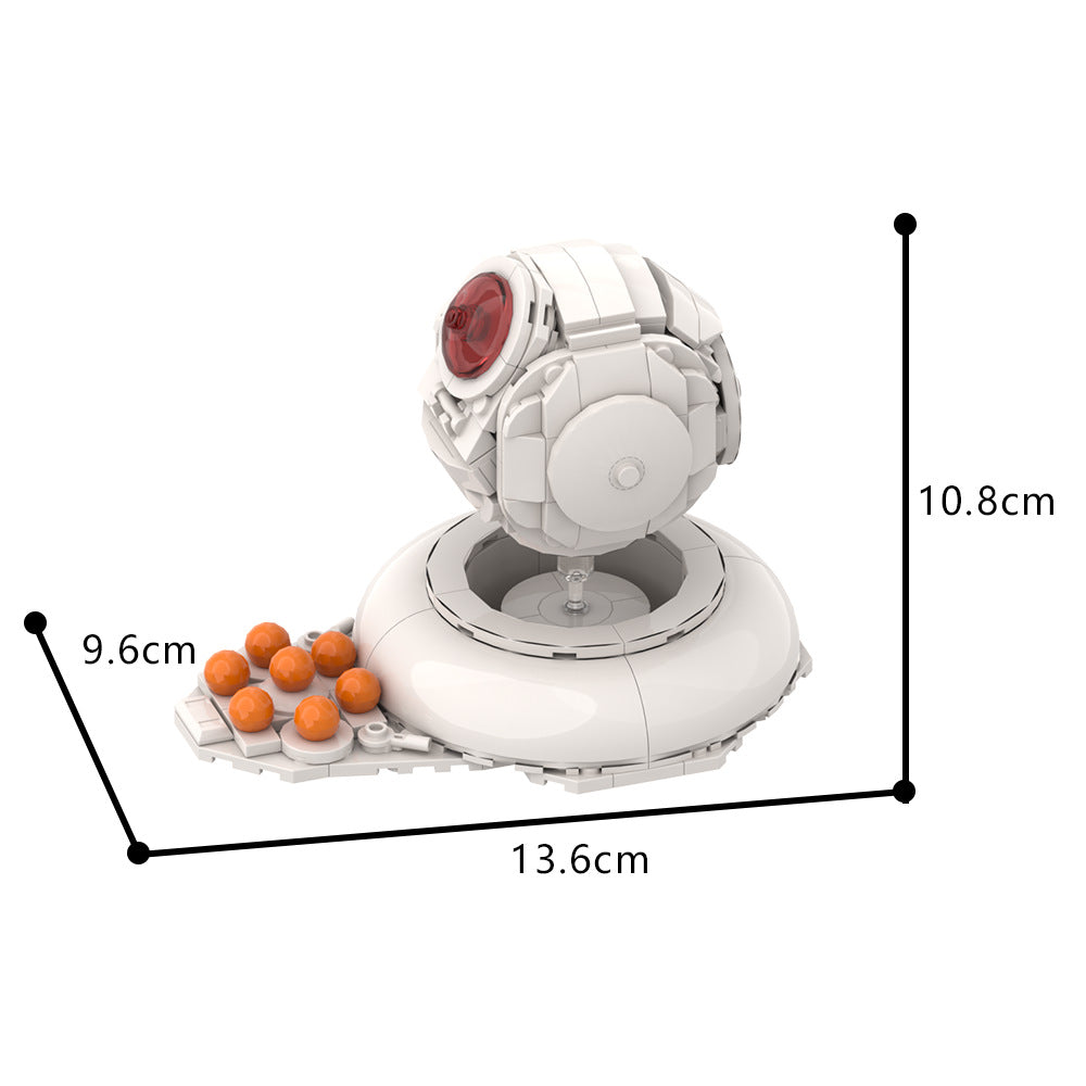 saiyan attack pod building set | dragon ball | moc-185272 - 4