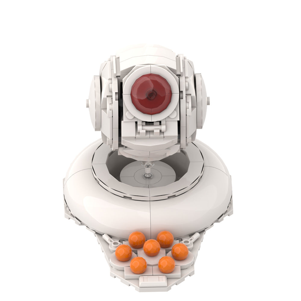 saiyan attack pod building set | dragon ball | moc-185272 - 5
