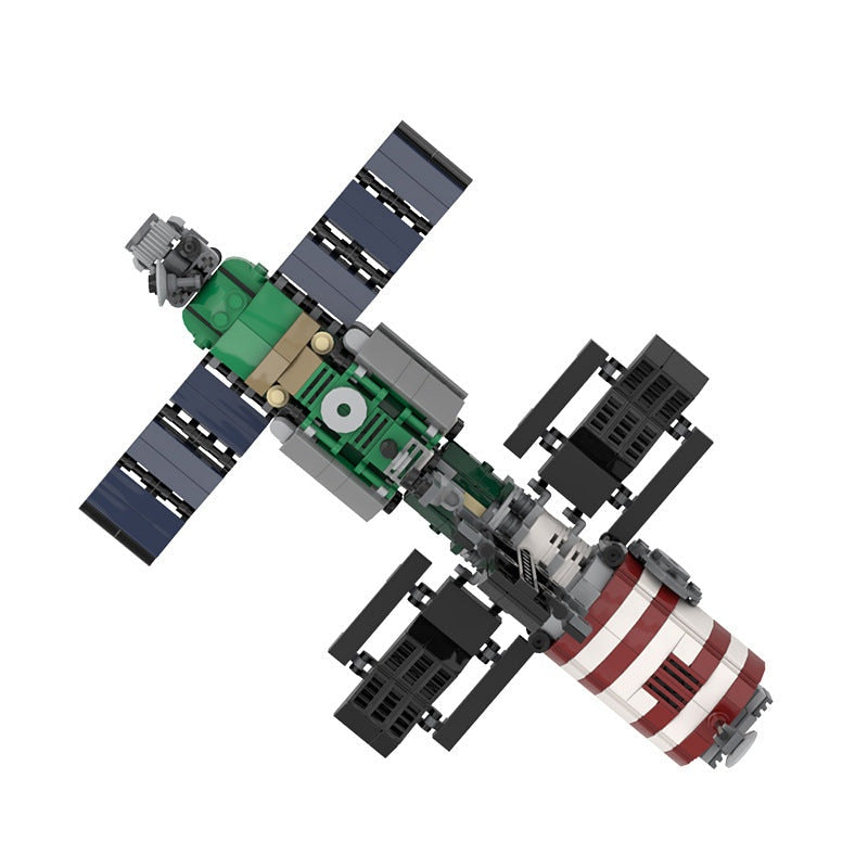 Salyut 7 Orbital Space Station MOC Building Kit | 1:110 Scale Model - 2