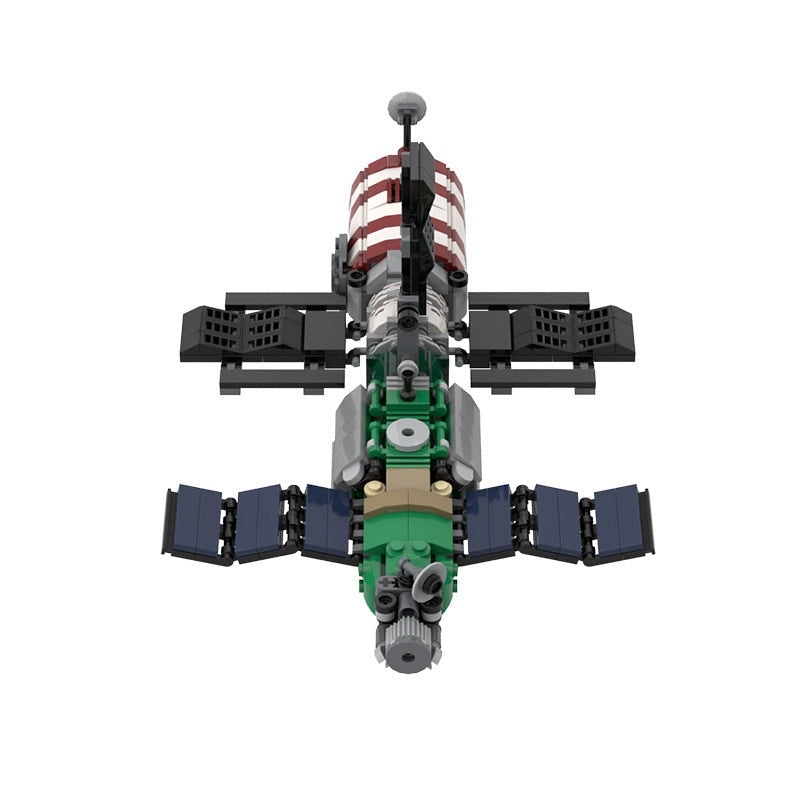 Salyut 7 Orbital Space Station MOC Building Kit | 1:110 Scale Model - 3