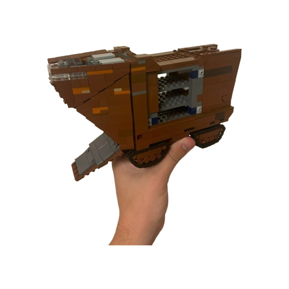 sandcrawler building set | star wars | moc-15525 | moc-192163 - 2