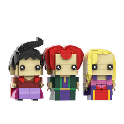 sanderson sisters brickheadz | brickheadz | moc-125996 - 2