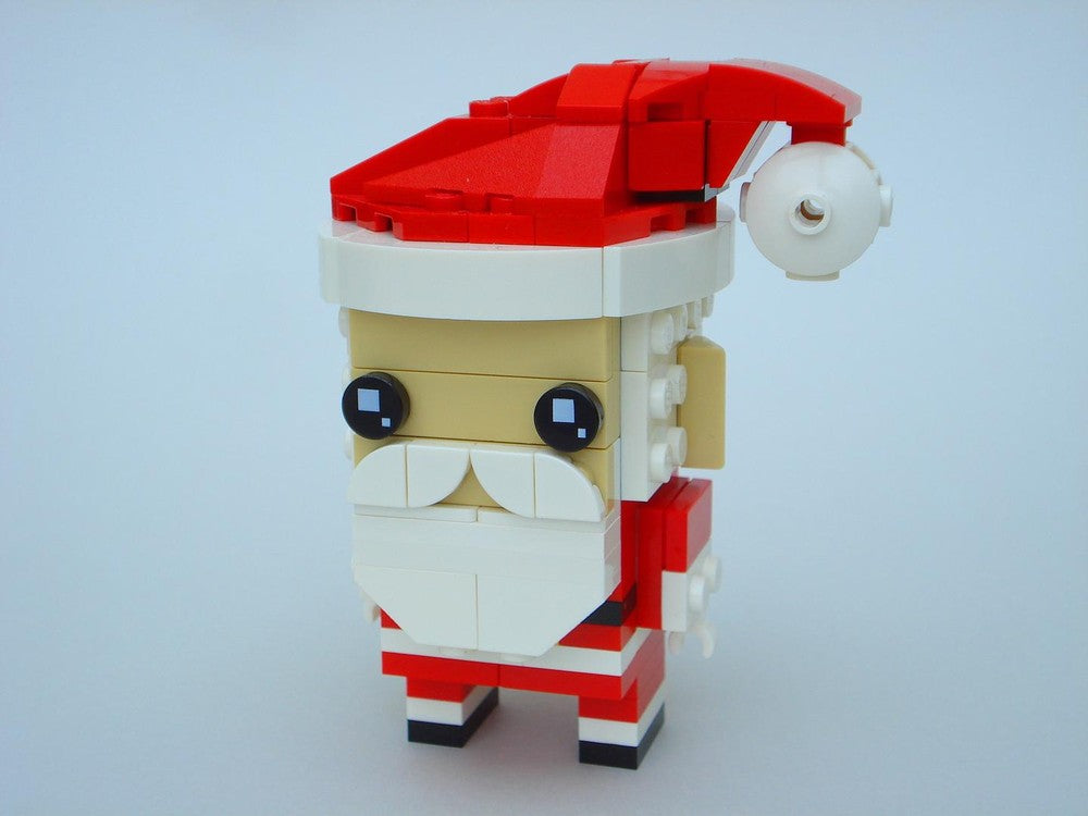 santa brickheadz building set | moc-33034 - 3