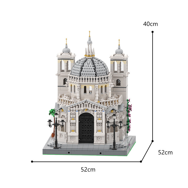 Santa Maria Della Salute Building Kit | LEGO-Compatible MOC - 2