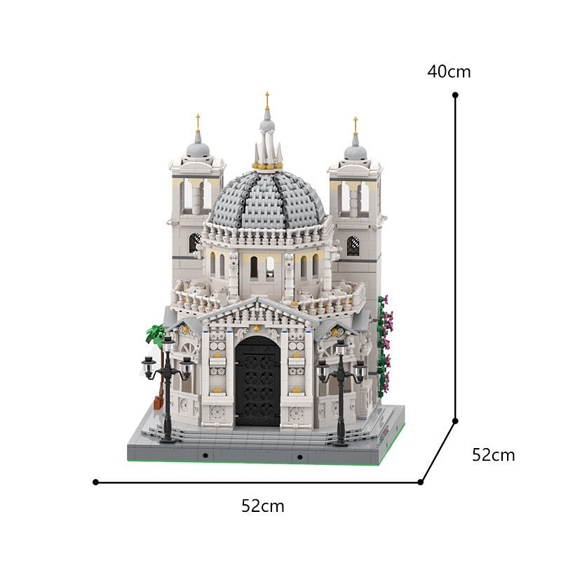 Santa Maria Della Salute MOC Building Kit | Historic Church Architecture - 2