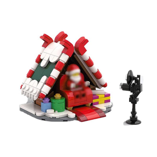 Santa's Photo Booth Building Kit | CHRISTMAS | LEGO-Compatible MOC - 1