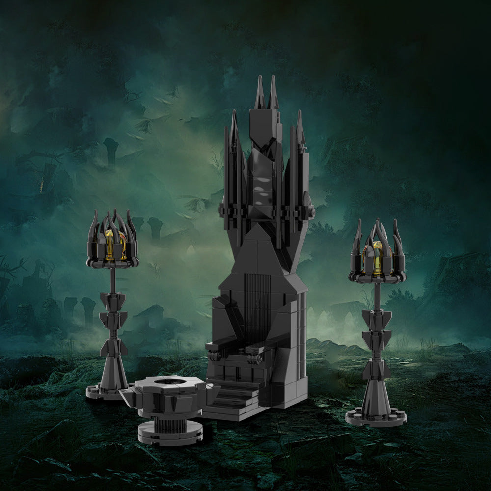 saruman's throne building set | lotr | moc-195205 - 1