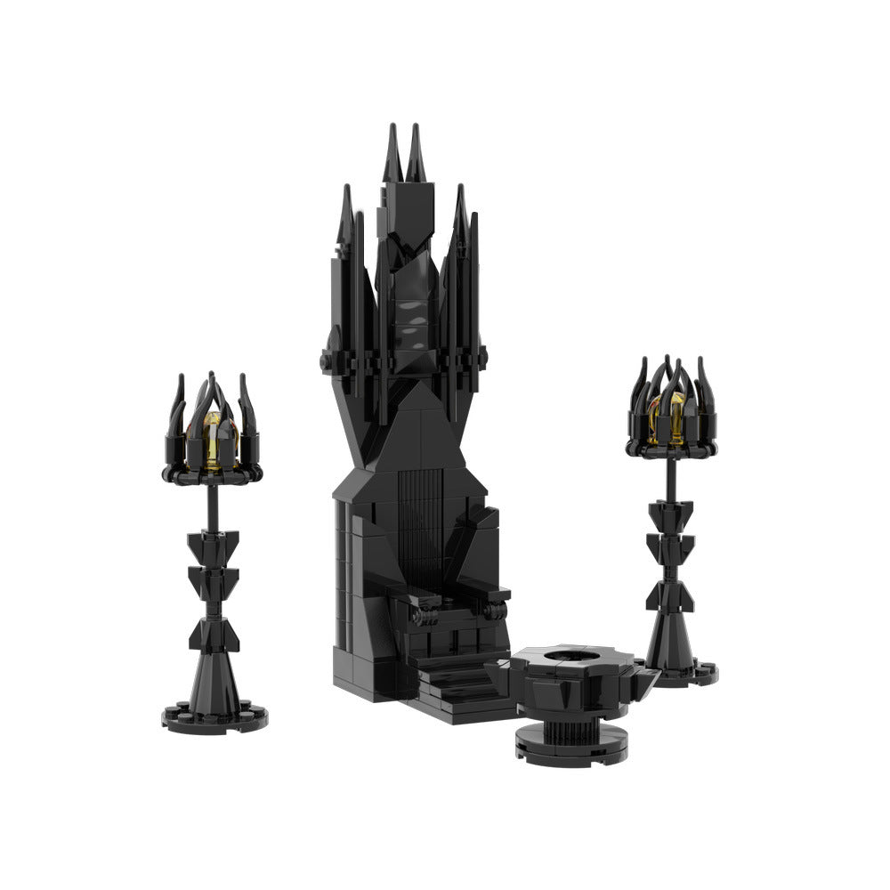 saruman's throne building set | lotr | moc-195205 - 2