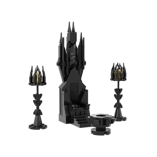 saruman's throne building set | lotr | moc-195205 - 2