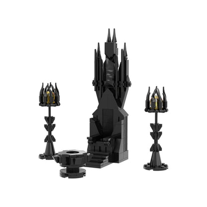 saruman's throne building set | lotr | moc-195205 - 5
