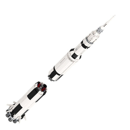Saturn C-8 Rocket MOC Building Kit | Historic Space Launch Model - 3