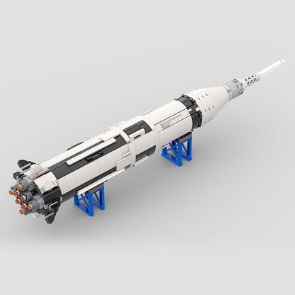 Saturn IB Rocket MOC Building Kit | Historic Space Launch Model - 2