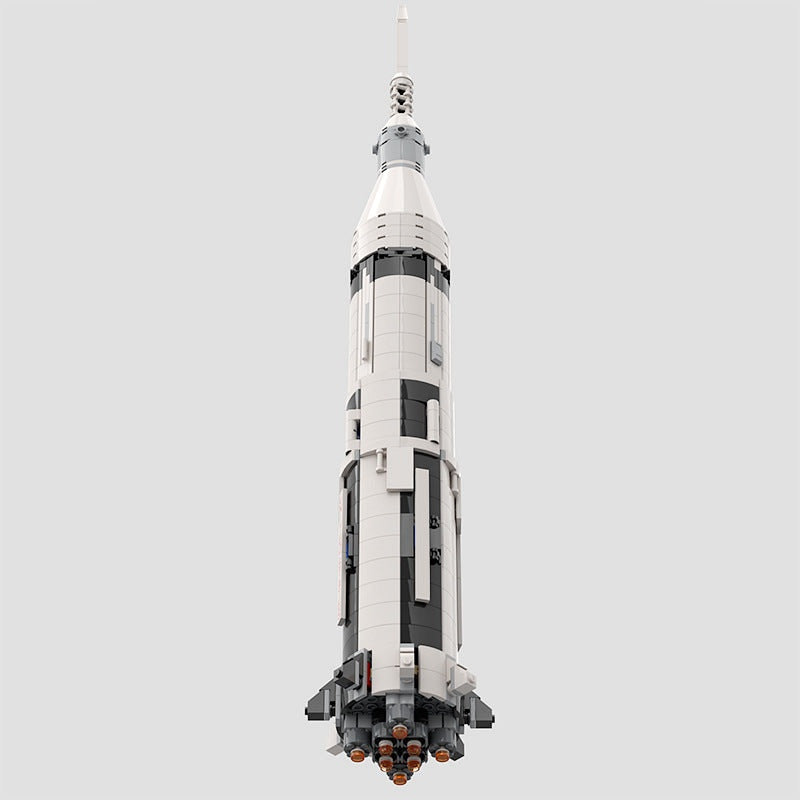 Saturn IB Rocket MOC Building Kit | Historic Space Launch Model - 3