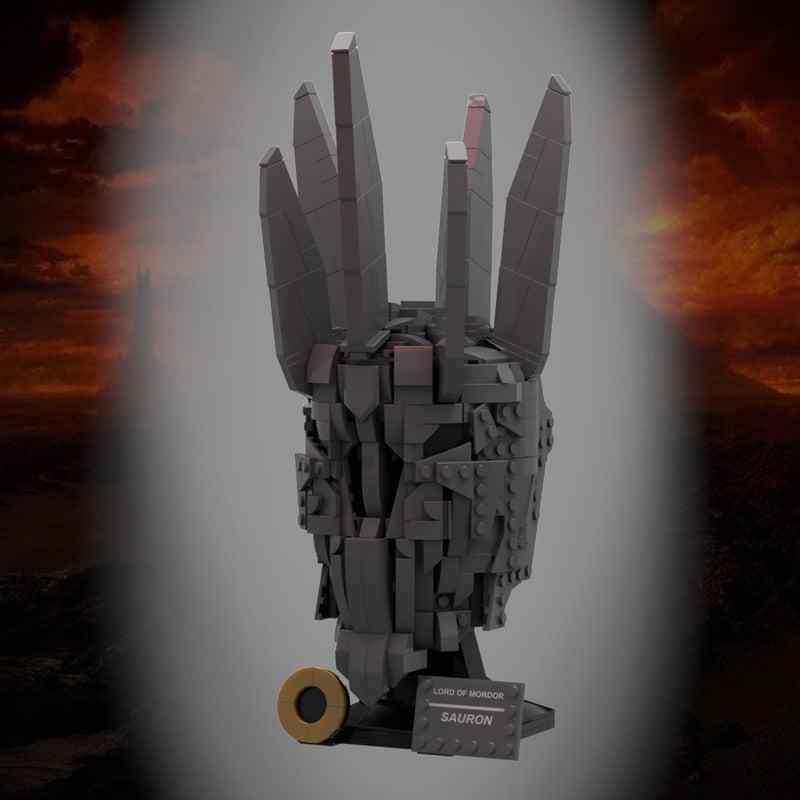sauron helmet building set | moc-89813 - 1