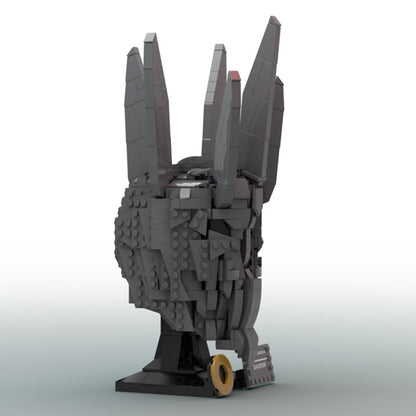 sauron helmet building set | moc-89813 - 2