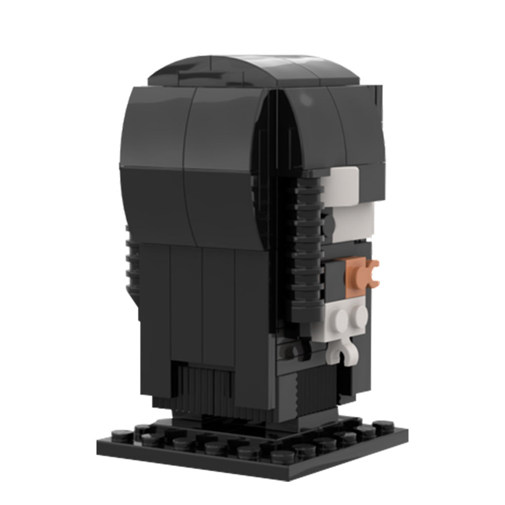 school uniform brickheadz | wednesday | moc-133649 - 3