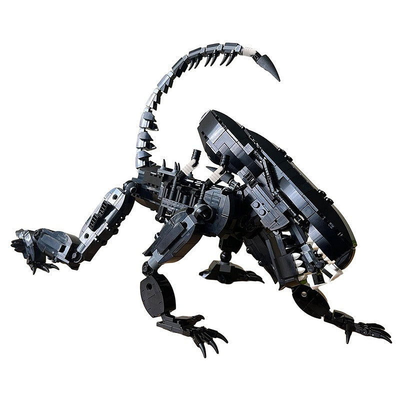 Sci-Fi Alien Creature Monster MOC Building Kit | Fantasy Figure Model - 1