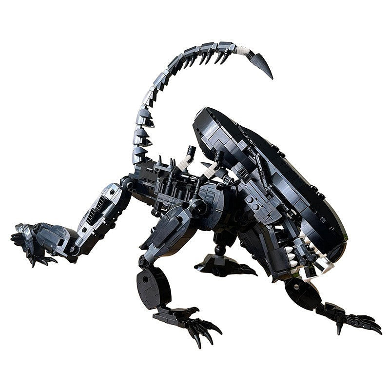 Sci-Fi Alien Creature Monster MOC Building Kit | Fantasy Figure Model - 3