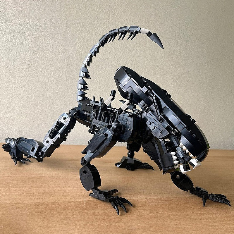 Sci-Fi Alien Creature Monster MOC Building Kit | Fantasy Figure Model - 4