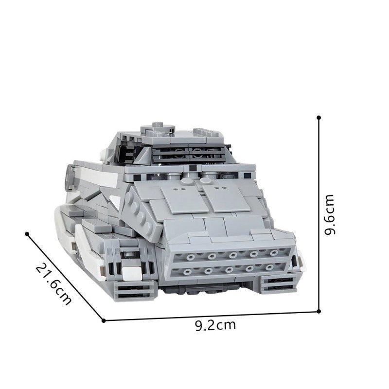 Sci-Fi Armored Personnel Carrier 2-in-1 MOC Build | Futuristic Troop Transport - 5