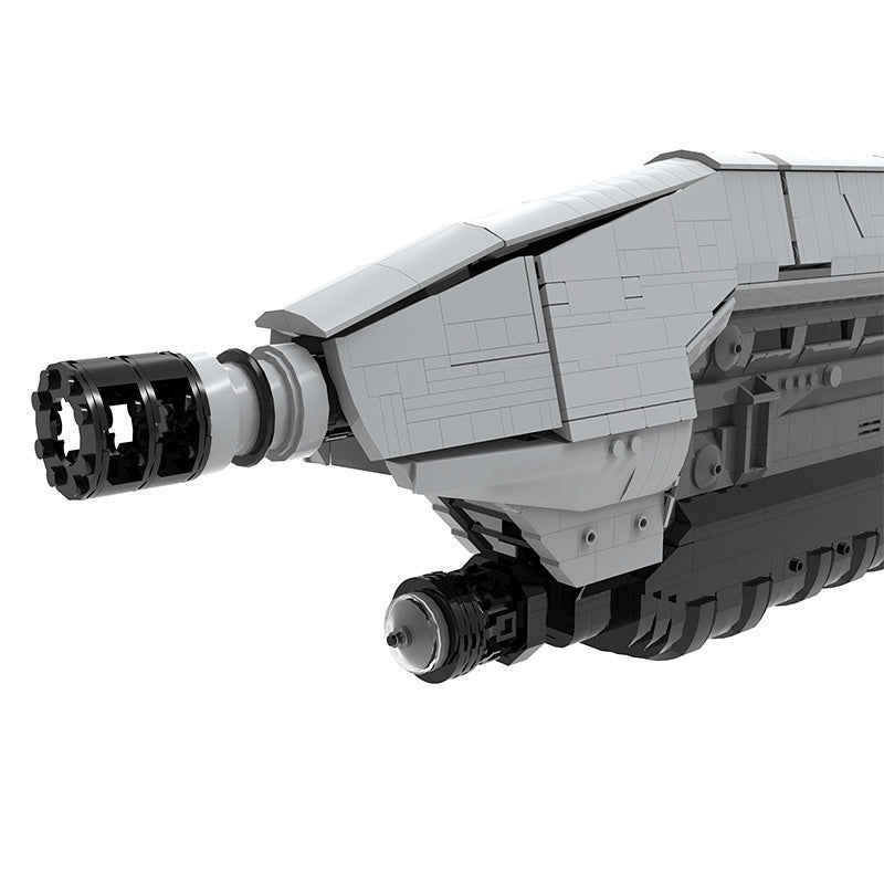 Sci-Fi Assault Rifle Building Kit | 1:1 Scale LEGO-Compatible MOC - 1