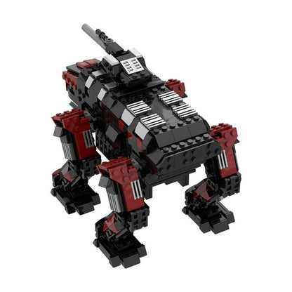 Sci-Fi Automaton Factory Strider Building Kit | Compatible MOC - 4