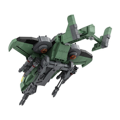 Sci-Fi AV-22 Sparrowhawk Gunship MOC Building Kit - 5