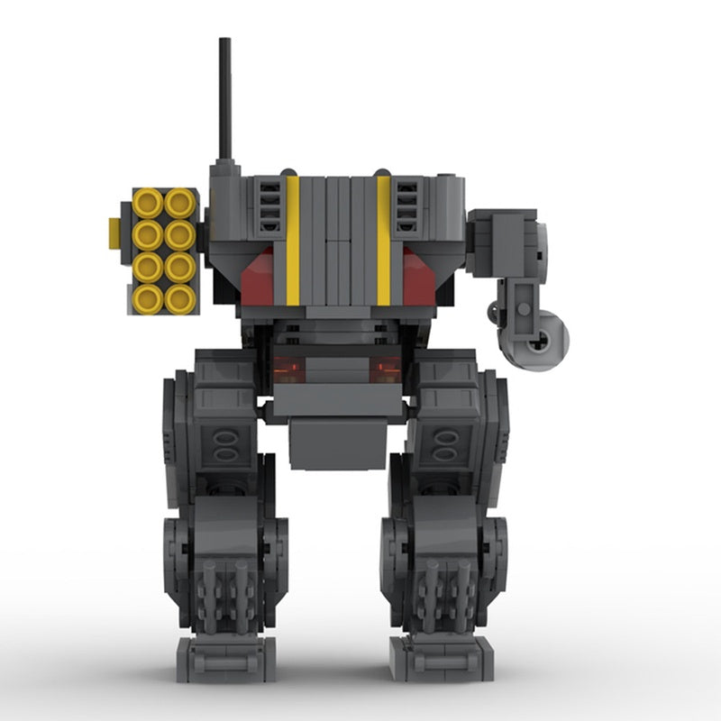 Sci-Fi Combat Mech Exosuit Building Kit | LEGO-Compatible MOC - 2