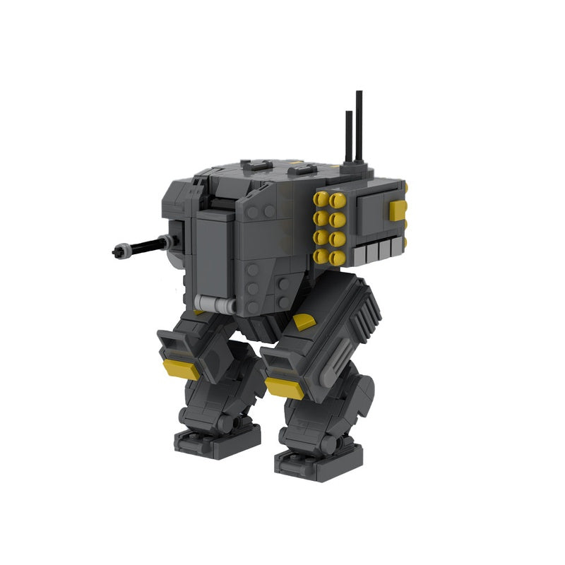 Sci-Fi Combat Mech Exosuit Building Kit | LEGO-Compatible MOC - 5