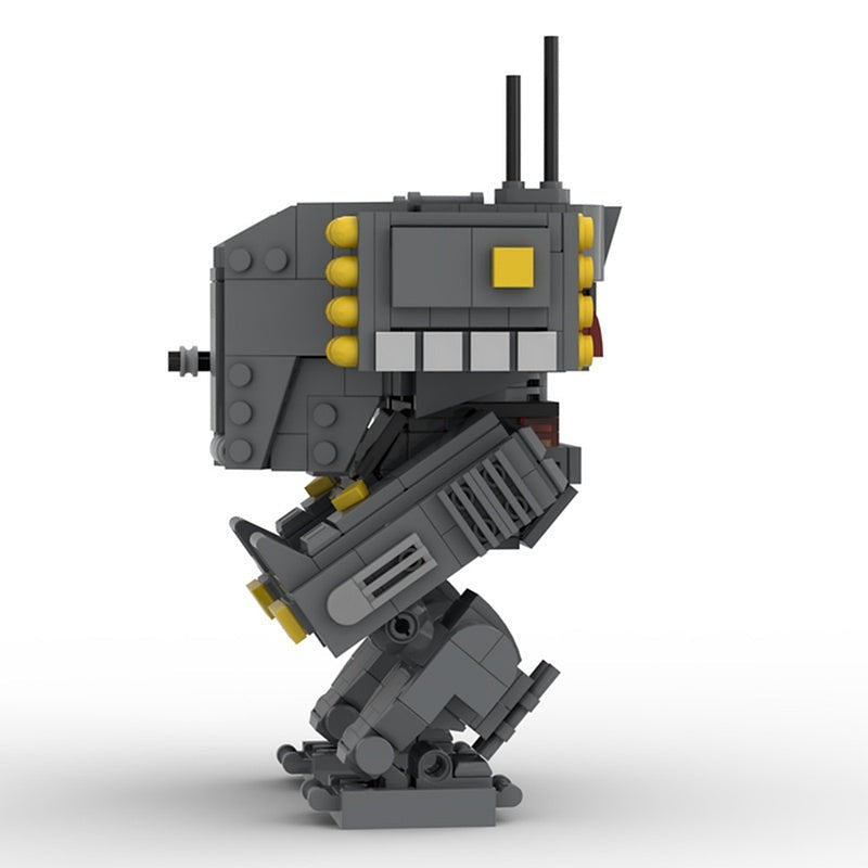 Sci-Fi Combat Mech Exosuit MOC Building Kit | Robot Armor Model - 3