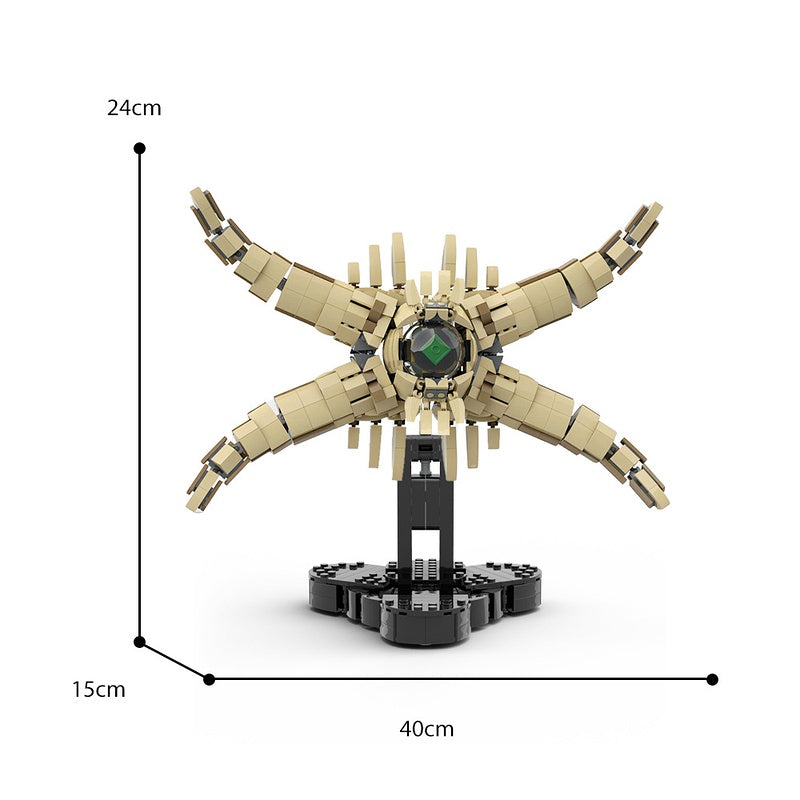 Sci-Fi Cosmic Eye Drone Building Kit | LEGO-Compatible MOC - 4