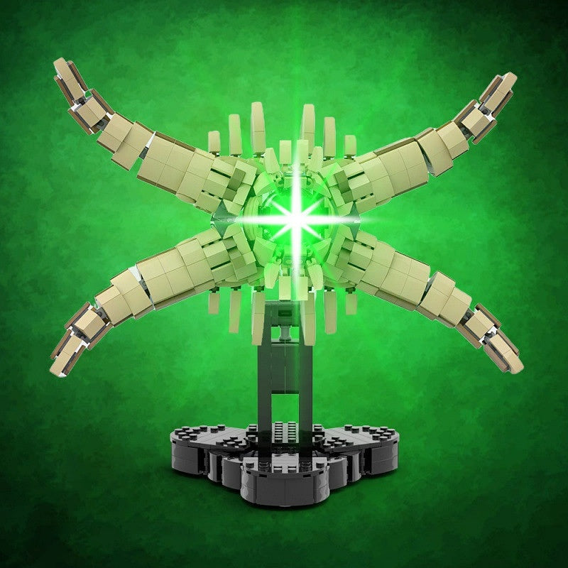 Sci-Fi Cosmic Eye Drone MOC Building Kit | Futuristic Space Machine Model - 2