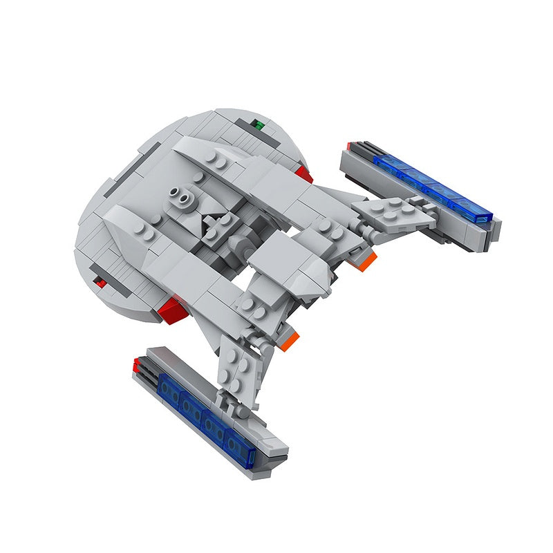Sci-Fi Deep Space Cruise Building Kit | LEGO-Compatible MOC - 3