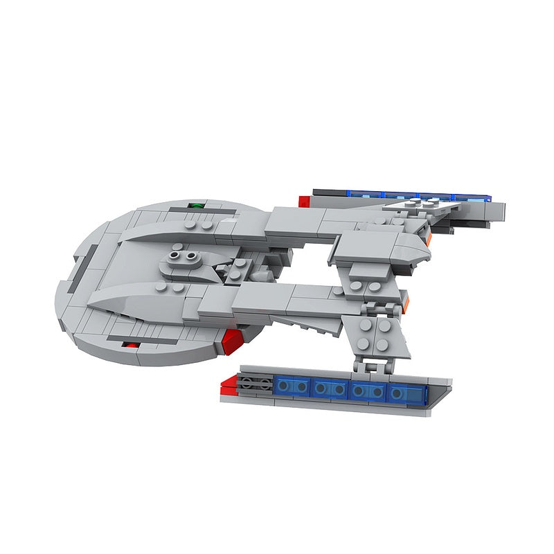 Sci-Fi Deep Space Cruise Building Kit | LEGO-Compatible MOC - 4