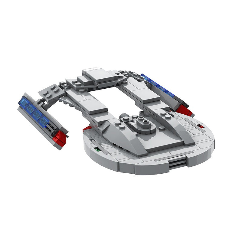 Sci-Fi Deep Space Cruise Building Kit | LEGO-Compatible MOC - 5