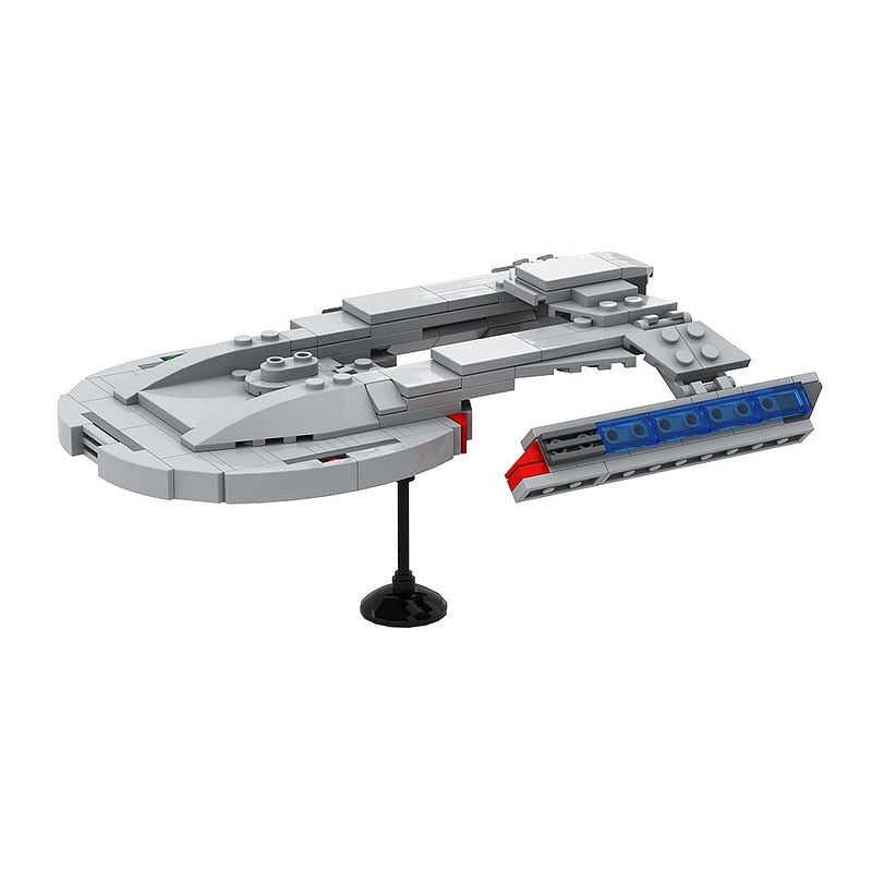 Sci-Fi Deep Space Cruise MOC Spaceship Building Kit | Exploration Vessel - 6