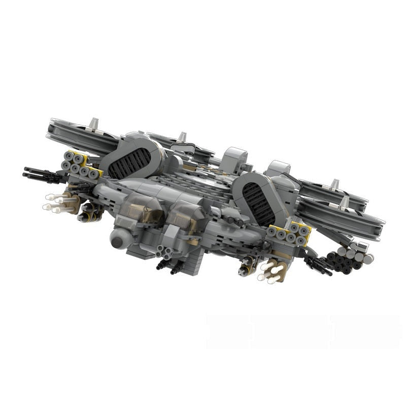 Sci-Fi Dragon Assault Ship MOC Building Kit - 2