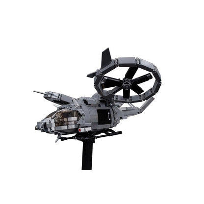 Sci-Fi Dual-Rotor Transport Helicopter SA-2 Building Kit | LEGO-Compatible MOC - 5