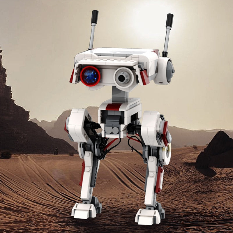 Sci-Fi Exploration Droid Building Kit | LEGO-Compatible MOC - 1